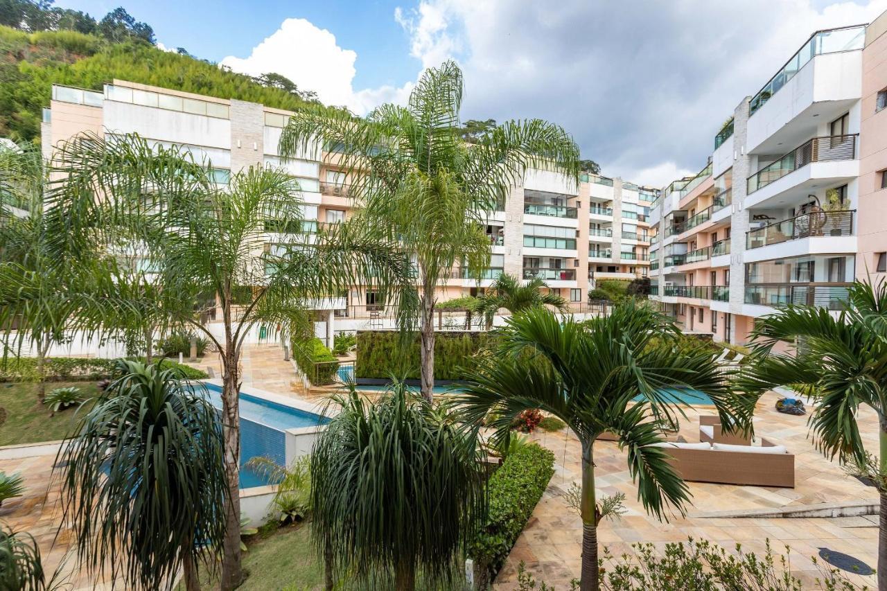 Apt quarto e sala no coração de Itaipava Apartamento Petrópolis Exterior foto